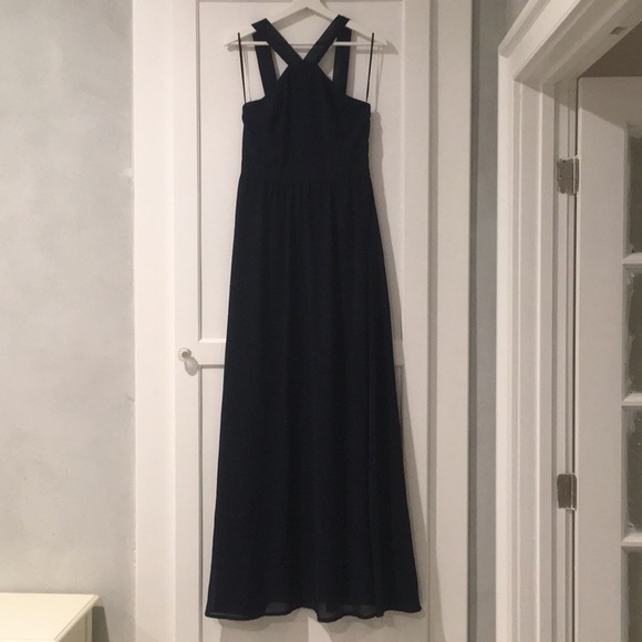 Lulu’s Air of Romance Navy bridesmaid dress - Picture 2 of 5
